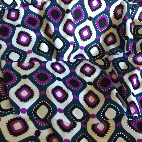 Swim Solutions Women's 5540580 Multicolor Halter Strap Tankini Swim Top Size 14 - Picture 4 of 4